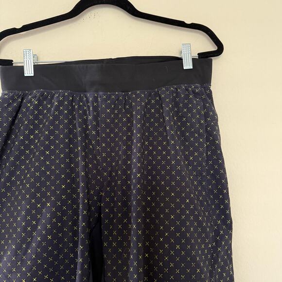 Lululemon T.H.E. Short *Luxtreme Liner 9" in Cross Me Split Pea Naval Blue sz L - Picture 2 of 7